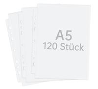 120 Pezzi Buste Di Plastica A5 Busta Perforata In Plastica Buste Perforate Trasparenti Busta Forata Tasche Fotografiche Raccoglitore Busta Porta Foto Per Raccoglitori A5