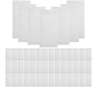 120 Pezzi Buste Portamonete Bianche Piccole, Carta Offset | Biglietti Augurali e Piccoli Oggetti, Formato Compatto, Leggere, Uso Quotidiano, Bianco