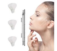 120 Pezzi Cerotti Lifting Viso Tiranti, Face Lifting Adesivi Invisibile Tiranti Viso Lifting, Face Tape Viso Lifting, V Face Lift Tape per Rughe del Viso, Sollevando la pelle con 3 Corde Sottili