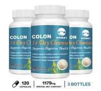 120 pezzi Colon 14 Day Cleanse Capsule - Psyllium Husk - Gut Cleanse Detox, n