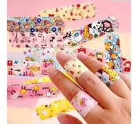 120 pezzi di cerotti medicali traspiranti e impermeabili, adesivi a forma di cartoni animati, adatti per ferite, tagli lievi e abrasioni. Modelli assortiti inviati casualmente per il kit di pronto soc