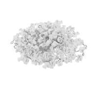 120 pezzi di copri-estremità per binari per tende, raccordi per binari per