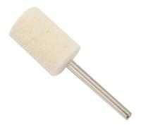 120 pezzi di feltro di lana montato su mandrino for lucidatura mole for lucidatura punte for smerigliatrice testa smerigliatrice utensile rotante for lucidatura - gambo da 1/8 di pollice