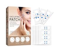 120 Pezzi Di Nastro Invisibile Per Il Viso, Nastro Lifting Per Il Viso, Cerotti Antirughe Per Pelle Rilassata, Rughe, Collo, Doppio Mento, Tenuta Delicata E Facile Rimozione (1Box)