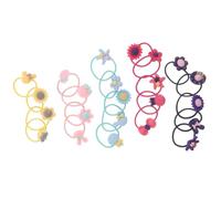 120 Pezzi Fasce per Chioma Bambina, Elastici in Resina Plastica | Adatte a Uso Quotidiano e Riunioni Familiari, Leggere, Facili da Mantenere, Stile Adorabile ed Elegante Colore Casuale