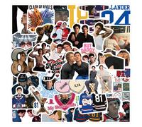 120 pezzi Heated Rivalry Sticker Pack, adesivi estetici con elementi sognanti, graffiti, estetica urbana Y2K, adesivi divertenti adatti come regali, inclusi adesivi di anime degli anni '80 e '90, appl