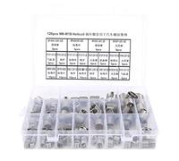 120 pezzi Helicoil, M6 M7 M8 M9 M10 M11 M12 M14 M16 M18 Acciaio inossidabile Helicoil Type Free Running Wire Thread Filettatura metrica Kit di inserti di riparazione