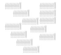 120 Pezzi Lame di Ricambio per Bisturi # 11 Coltello da Intaglio Artistici Cutter di Precisione Bisturi Modellismo per Taglierino per Coltelli Hobby