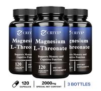 120 pezzi magnesio L-treonato 2000 mg - potenziatore cerebrale nootropico, me