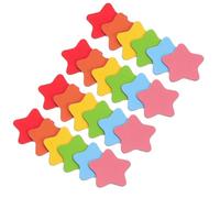 120 Pezzi Magneti a Forma di Stella, Gomma e Magnete Colorati | Organizzazione a Colori, Incoraggia la Partecipazione, per Casa e Tabelle delle Faccende, Superfici Magnetiche