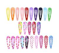 120 Pezzi Mollette Chioma Bambina Candy Color Metallo Snap Clip | Decorazioni per Acconciature Quotidiane, Set, all Seasons Colore Casuale