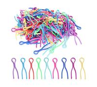 120 pezzi Morsetto per filo della bobina Clip in plastica Buddies Forniture per ricamo per il controllo del filo