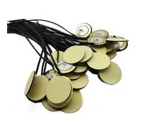 120 Pezzi Pickup Per Chitarra Piezoelettrico Buzzer Piezo Gutiar Buzzer Pickup Con Spina Da 2,5 Mm Pickup Per Mandolino Acustico Ukulele Pickup professionale per chitarra acustica
