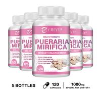 120 pezzi Pueraria Mirifica 1000 mg - Supporto per il potenziamento del