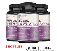 120 pezzi trans-resveratrolo 1500 mg-quercetina-antiossidanti