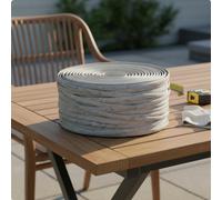 120 Piedi Kit Riparazione Rattan Alta Resistenza Rotolo di Vimini Plastico