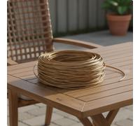 120 Piedi Kit Riparazione Rattan Alta Resistenza Rotolo di Vimini Plastico