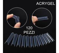 120 PUNTE PER ACRYGEL - FORMA A C