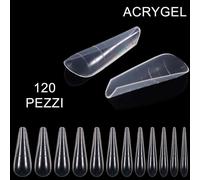 120 PUNTE PER ACRYGEL - PUNTA STRETTA A C