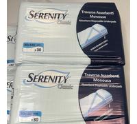 120 pz TRAVERSE ASSORBENTI SERENITY 80x180 4X30pz