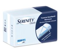 120 pz TRAVERSE ASSORBENTI SERENITY 80x180 4X30pz-DETRAZIONE FISCALE-