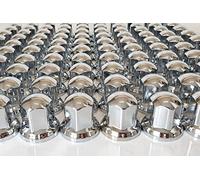 120 pz. x 32 mm cromo copridadi in plastica per camion truck accessori per rimorchi