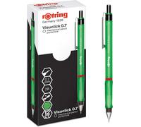 120 rOtring Visuclick Meccanico Matite 0.7 MM 2B Orange O Green (12 Confezioni)