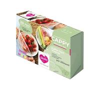 (120) Sacchetti - Cuffie per Alimenti Sacchetti copri vivande trasparenti (Taglia XXL 48 cm) per la conservazione alimenti freschi Cuffie Copri Alimenti Salvafreschezza (48) (120)