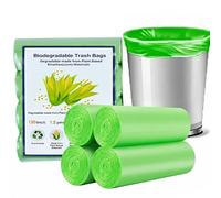 120 sacchetti di spazzatura organici 4,5L, sacchetti di spazzatura per bidoni del compost120 pezzi sacchetti per rifiuti biologici e biodegradabili per la cucina