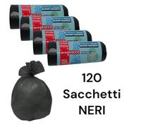120 Sacchi Raccolta Differenziata Buste Immondizia 70x110 Sacchetti Spazzatura