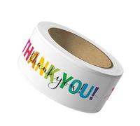 120 self-adhesive thank you stickers add a professional touch to packages,