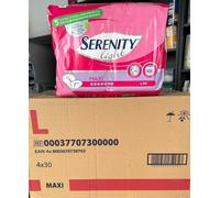 120 Serenity Light Lady Maxi (7 Gocce) x4 confezioni 120pz Assorbenti Donna