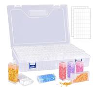 120 Slots Kit Organizer per Diamond Painting Accessori,Contenitore Trasparente