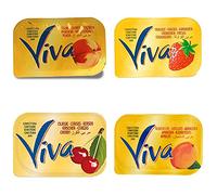 120 VASCHETTE CONFETTURE ASSORTITO VIVA ALBICOCCA CILIEGIA FRAGOLA PESCA