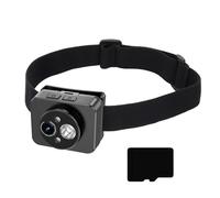 120 ° Wide Angoli Testa Videocamera Fari Della Macchina Fotografica LED Della Macchina Fotografica Per Sport Con Visioni Notturne Capability 1920x1080 Sport Azione