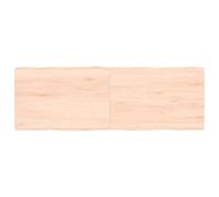 120 x 40 cm Solid Wood Tabletop, Live Edge Design, Kitchen Centerpiece, Dining Table, Desk Surface Replacement, Unfinished Natural Wood, Versatile Home Furniture