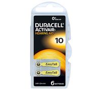 120 Batterie PILE Duracell Activair 10 Apparecchi Acustici PROTESI udito PR70