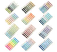 1200/2400Pcs Etichette Colorate Note Adesive Segnalibri Segnalibri Scrivibile File Etichetta per Marcatura Evidenziazione Libro Marcatura Sticker