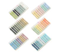 1200/2400Pcs Etichette Colorate Note Adesive Segnalibri Segnalibri Scrivibile File Etichetta per Marcatura Evidenziazione Libro Marcatura Sticker