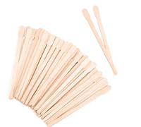 1200 bastoncini di cera per sopracciglia, piccoli bastoncini di cera in legno, spatole di cera, applicatori per la depilazione del corpo, sopracciglia, labbra, naso, sopracciglia e viso, per uso