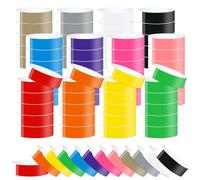 1200 braccialetti colorati per eventi, impermeabili, braccialetti di carta regolabili, adesivi, al neon, bande di identificazione, fasce da braccio per feste, club di concerto (colore B)