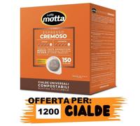 1200 CIALDE CAFFE' MOTTA ESPRESSO CREMOSO AROMA INTENSO PREMIUM QUALITY BZB5