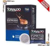 1200 Cialde Caffè Toraldo Filtrocarta ESE 44 mm Miscela Arabica