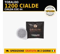 1200 Cialde Caffè Toraldo Filtrocarta ESE 44 mm Miscela Origini