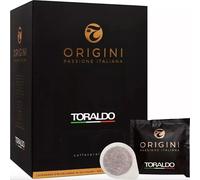 1200 Cialde Caffè Toraldo Miscela Origini Filtro Carta Ese 44 mm. Alta Qualità