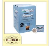 1200 cialde filtrocarta ESE 44 mm caffè Toraldo miscela crema di Napoli
