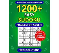 1200+ Easy Sudoku Puzzles for Adults with Solutions