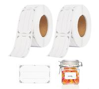 1200 etichette autoadesive, 30 x 50 mm, etichette adesive per marmellate, bottiglie di marmellate, sacchetti regalo, sacchetti adesivi