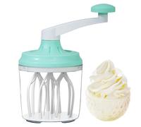 1200 ml di miscelatori a mano, manovella in plastica cucina a mano, mazza per uova, maniglia, frusta, miscelatore, guida alla crema, agitatore di burro con manovella per cucina, cottura