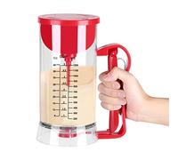 1200 ML Mixer e Dosatore Elettrico Dosatore per Pastella Portatile Pancake Cupcake Muffin Manovella Waffles Batter Distributore Miscelatore Strumento di Cottura per la Cucina di Casa